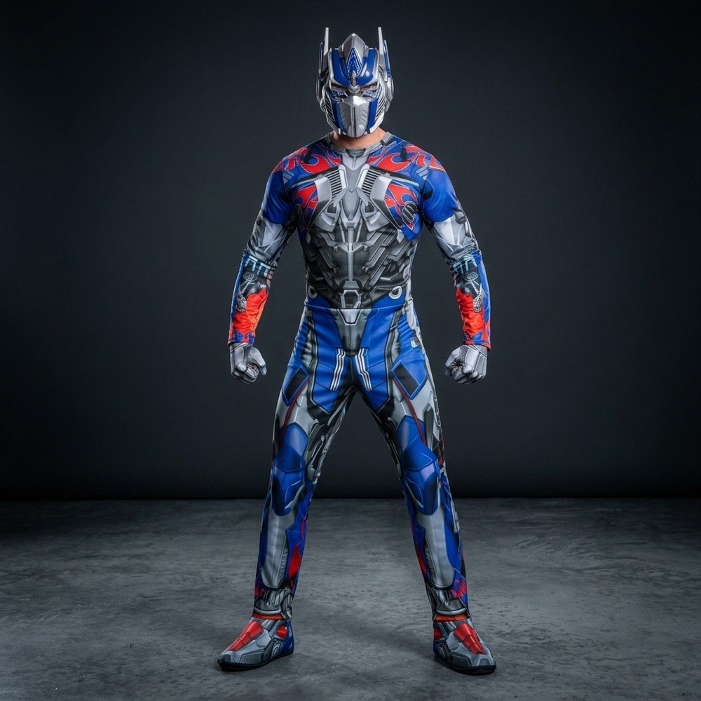 Transformers Costume Child Boy Optimus Costume Halloween Disguise Size L 10-12